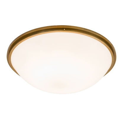 Meyda Tiffany Commerce 8 Light 49" Wide Flush Mount Bowl Ceiling Fixture