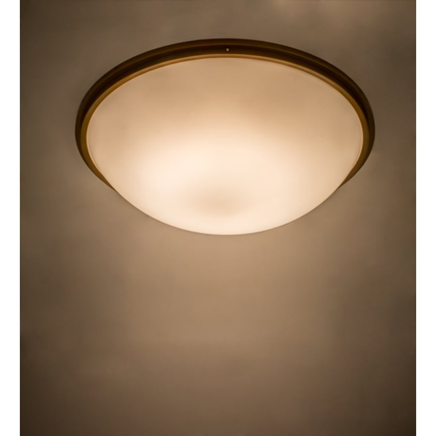 Meyda Tiffany Commerce 8 Light 49" Wide Flush Mount Bowl Ceiling Fixture
