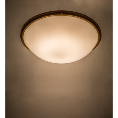 Meyda Tiffany Commerce 8 Light 49" Wide Flush Mount Bowl Ceiling Fixture