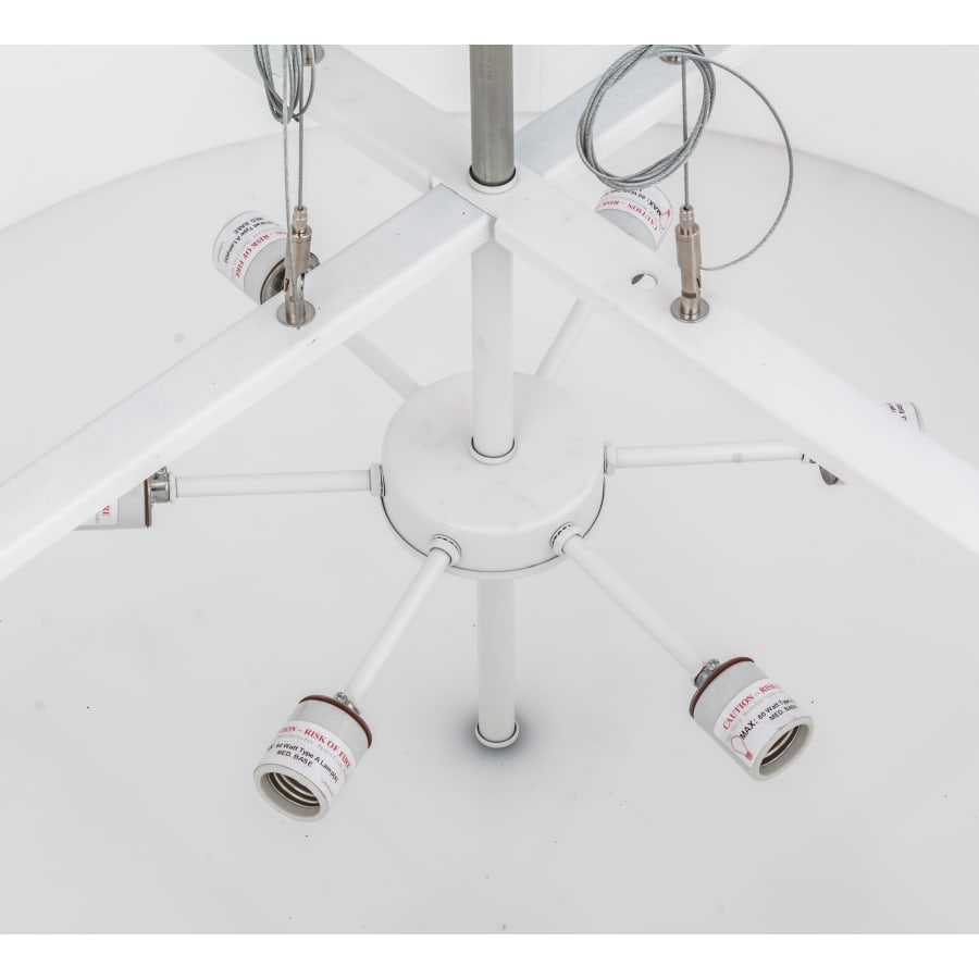 Meyda Tiffany Cilindro 6 Light 36" Wide Suspension Pendant