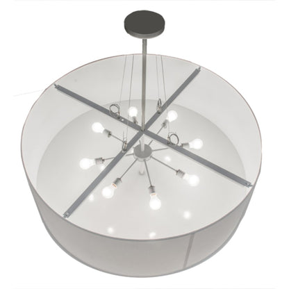 Meyda Tiffany Cilindro 8 Light 48" Wide Suspension Pendant