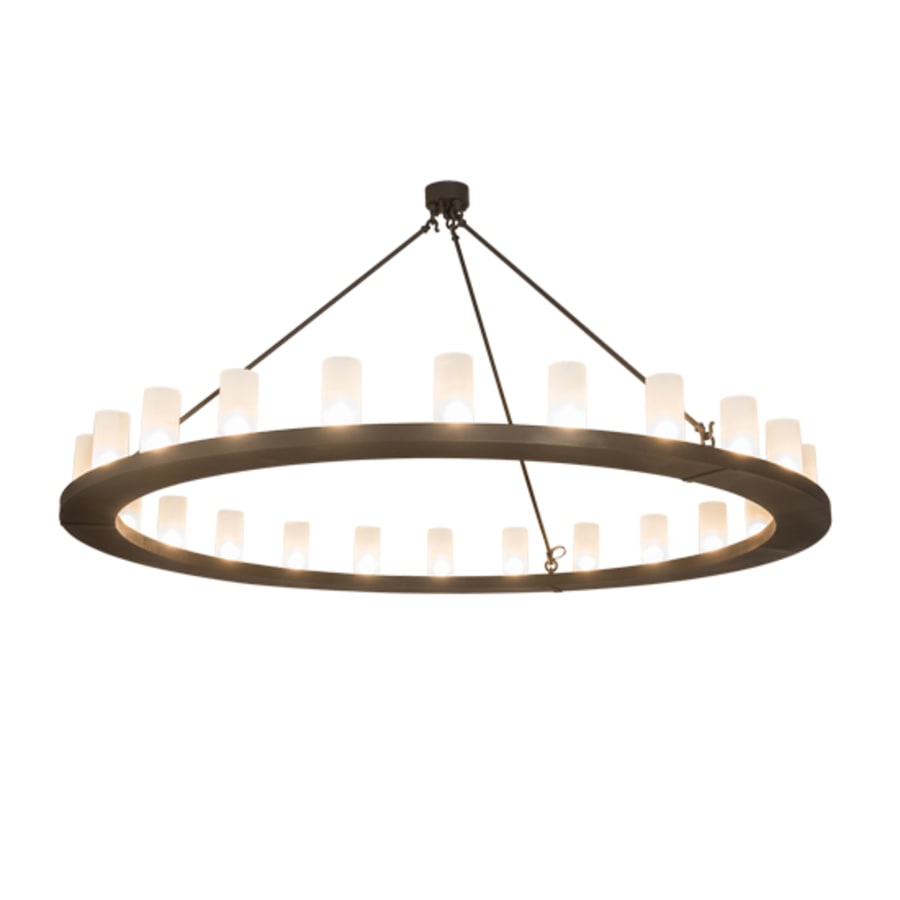 Meyda Tiffany Loxley 24 Light 72" Wide Ring Chandelier