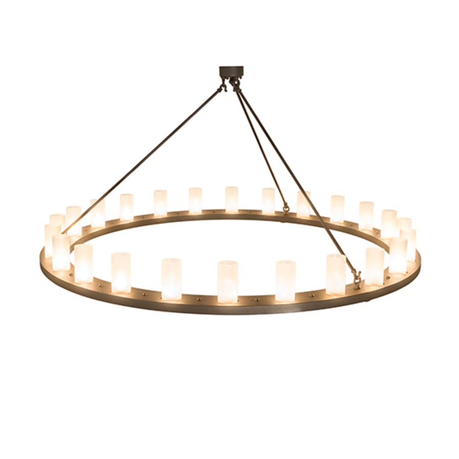 Meyda Tiffany Loxley 24 Light 72" Wide Ring Chandelier