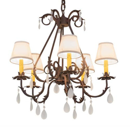 Meyda Tiffany Chantilly 5 Light 25" Wide Chandelier