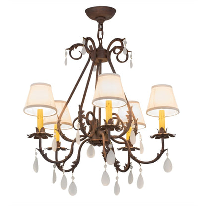 Meyda Tiffany Chantilly 5 Light 25" Wide Chandelier