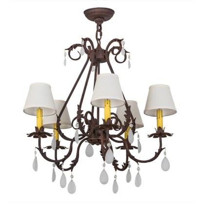 Meyda Tiffany Chantilly 5 Light 25" Wide Chandelier