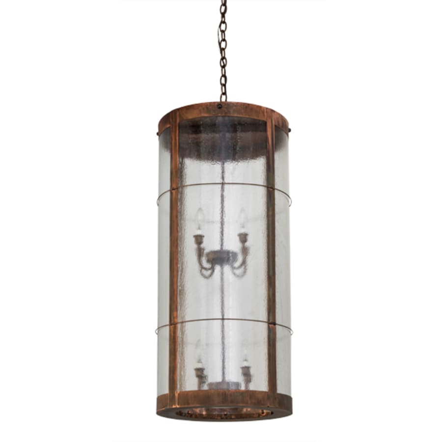 Meyda Tiffany Villa 8 Light 18" Wide Taper Candle Pendant