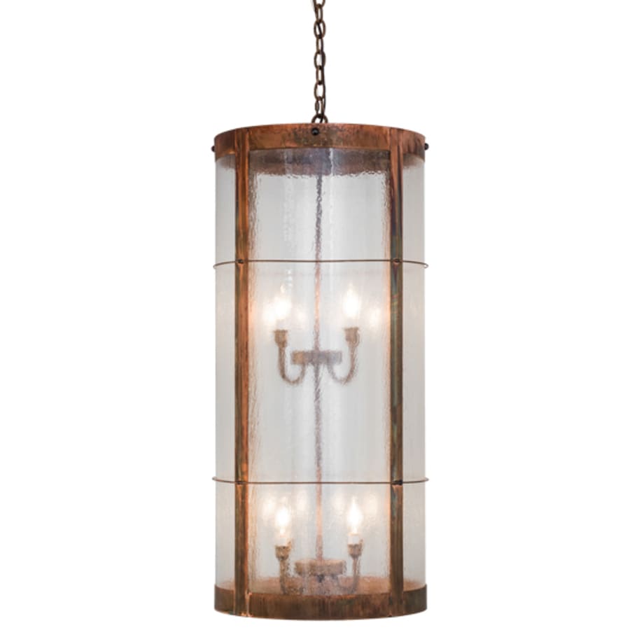 Meyda Tiffany Villa 8 Light 18" Wide Taper Candle Pendant