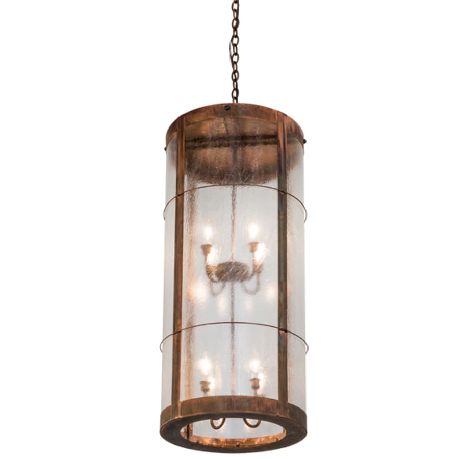 Meyda Tiffany Villa 8 Light 18" Wide Taper Candle Pendant