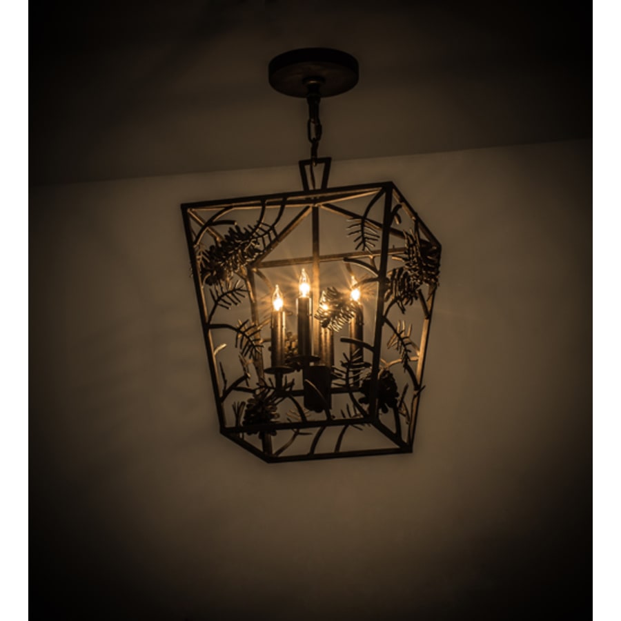 Meyda Tiffany Kitzi 4 Light 20" Wide Taper Candle Pendant