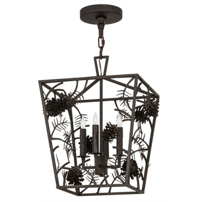 Meyda Tiffany Kitzi 4 Light 20" Wide Taper Candle Pendant