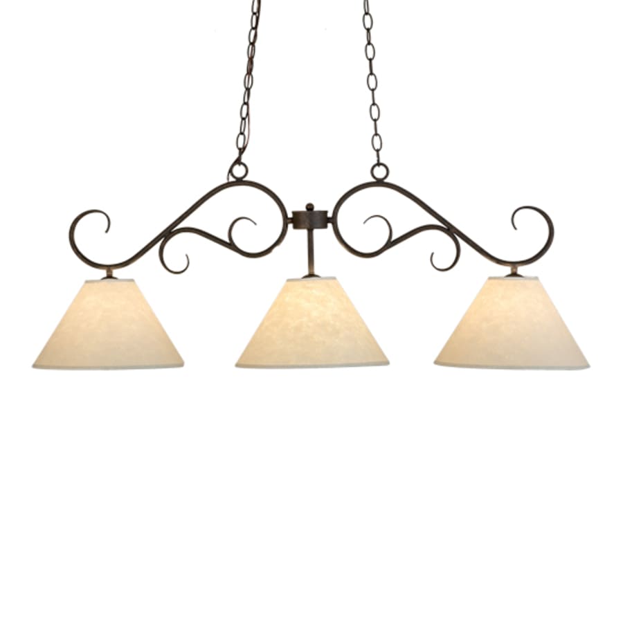 Meyda Tiffany Bristol 3 Light 48" Wide Linear Pendant