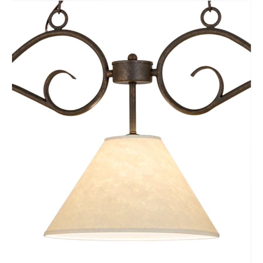 Meyda Tiffany Bristol 3 Light 48" Wide Linear Pendant