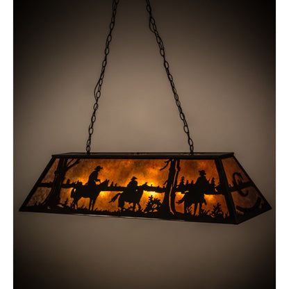 Meyda Tiffany Personalized 9 Light 48" Wide Linear Pendant