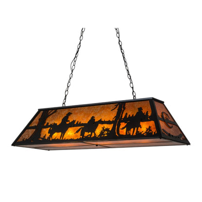Meyda Tiffany Personalized 9 Light 48" Wide Linear Pendant