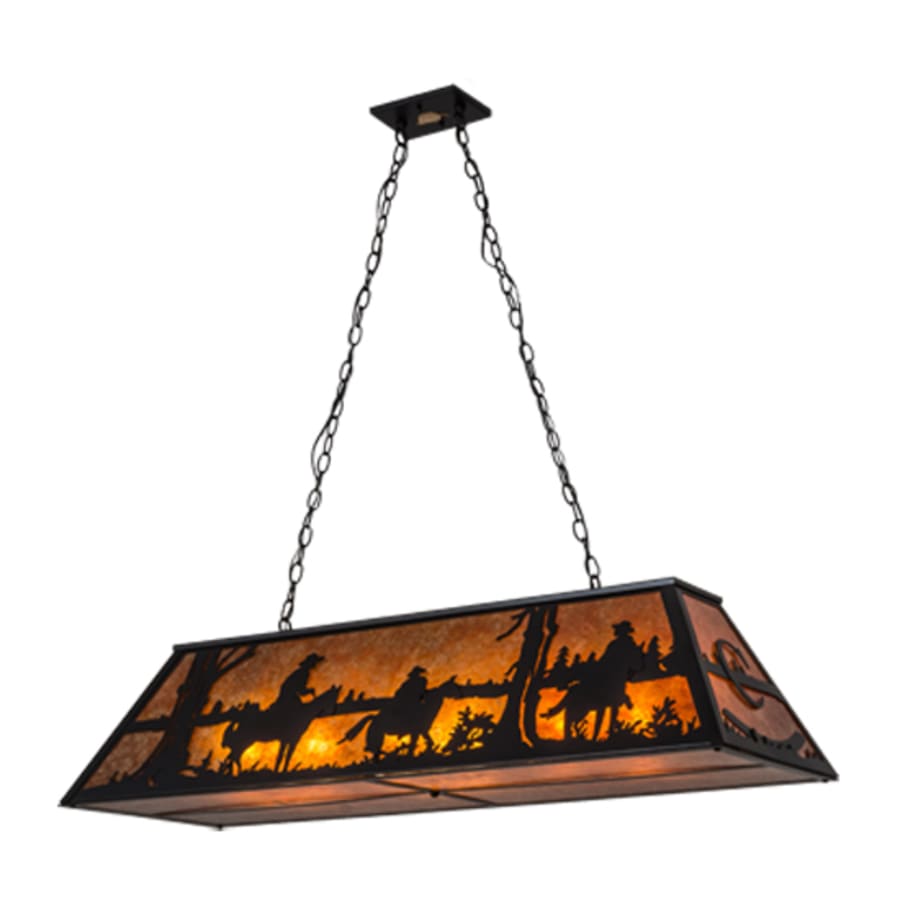 Meyda Tiffany Personalized 9 Light 48" Wide Linear Pendant