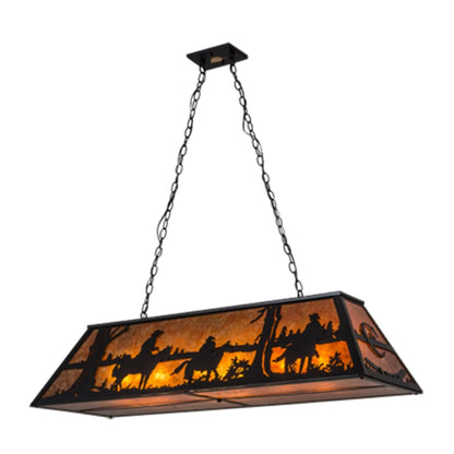 Meyda Tiffany Personalized 9 Light 48" Wide Linear Pendant