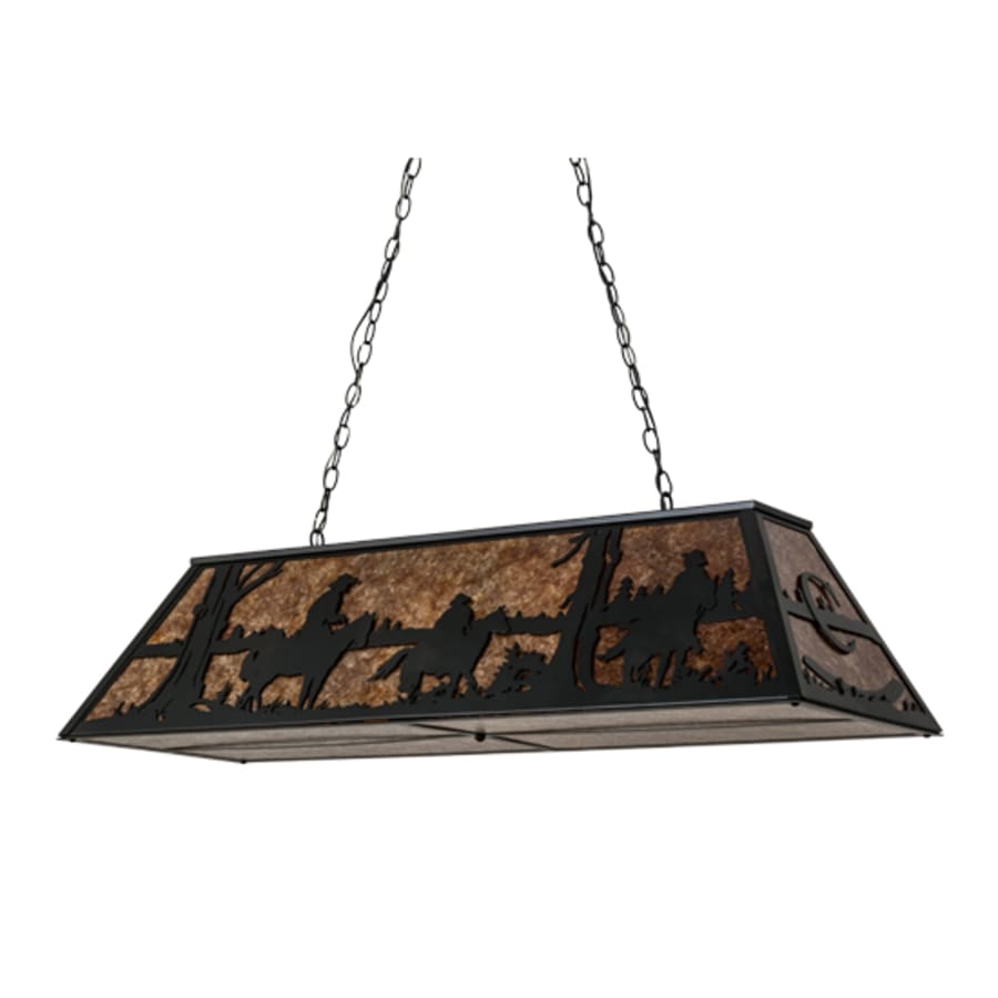 Meyda Tiffany Personalized 9 Light 48" Wide Linear Pendant
