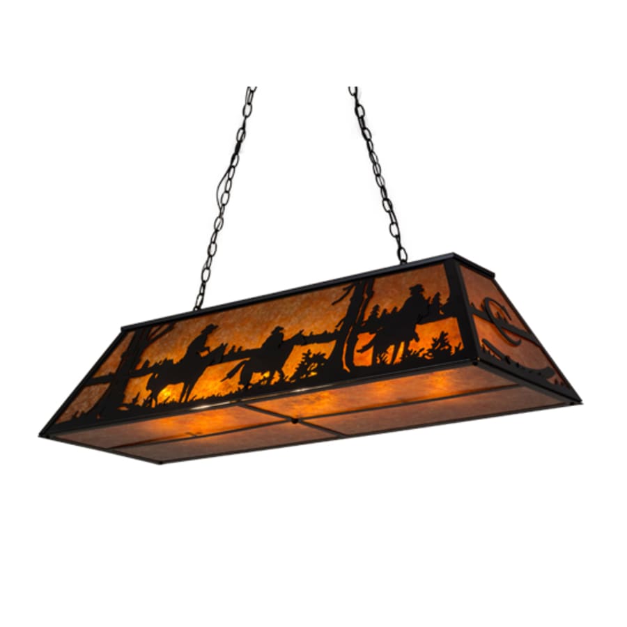 Meyda Tiffany Personalized 9 Light 48" Wide Linear Pendant