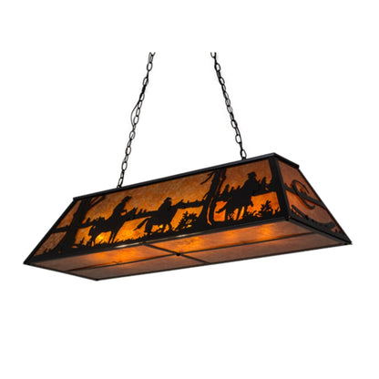 Meyda Tiffany Personalized 9 Light 48" Wide Linear Pendant