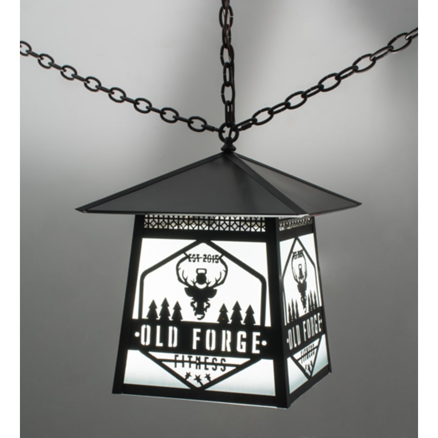 Meyda Tiffany Old Forge Fitness 23" Wide Pendant