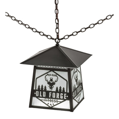 Meyda Tiffany Old Forge Fitness 23" Wide Pendant