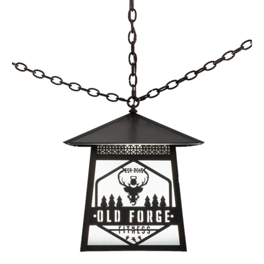 Meyda Tiffany Old Forge Fitness 23" Wide Pendant