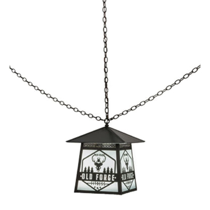 Meyda Tiffany Old Forge Fitness 23" Wide Pendant