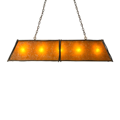 Meyda Tiffany Sticks 5 Light 60" Wide Linear Pendant