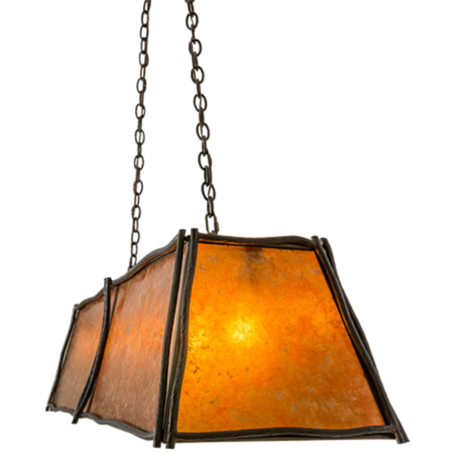 Meyda Tiffany Sticks 5 Light 60" Wide Linear Pendant