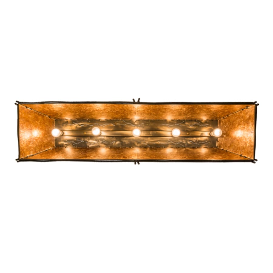 Meyda Tiffany Sticks 5 Light 60" Wide Linear Pendant