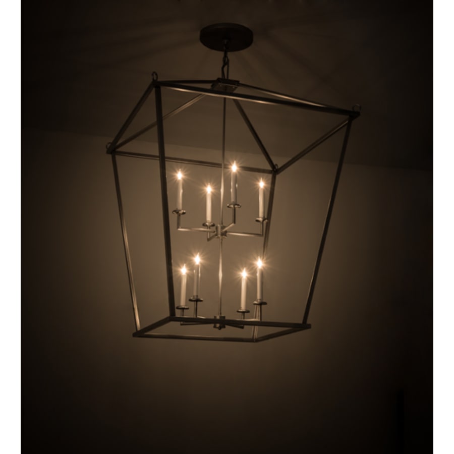 Meyda Tiffany Kitzi 8 Light 51" Wide Taper Candle Pendant