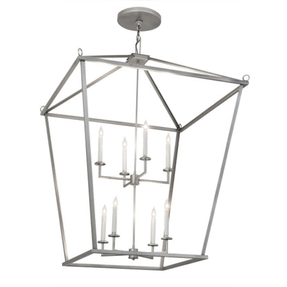 Meyda Tiffany Kitzi 8 Light 51" Wide Taper Candle Pendant