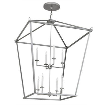 Meyda Tiffany Kitzi 8 Light 51" Wide Taper Candle Pendant
