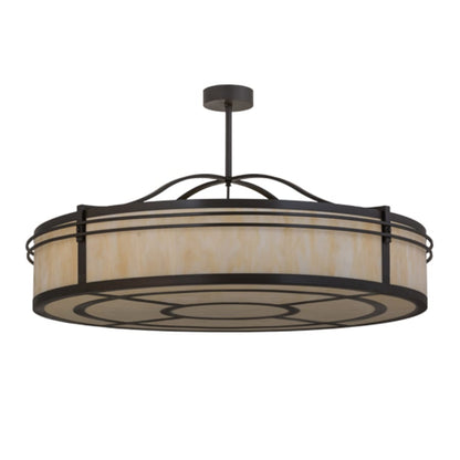 Meyda Tiffany Sargent 8 Light 55" Wide Pendant