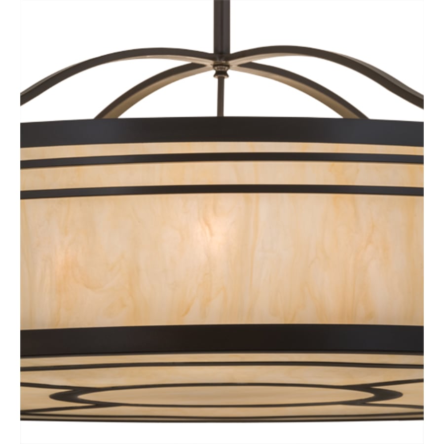 Meyda Tiffany Sargent 8 Light 55" Wide Pendant