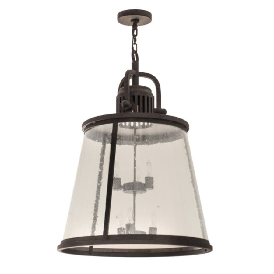 Meyda Tiffany Steadman 6 Light 26" Wide Taper Candle Pendant