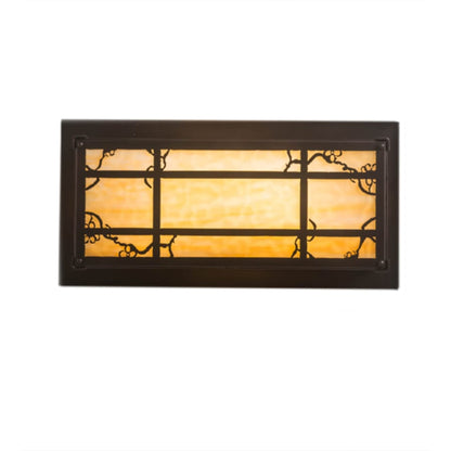 Meyda Tiffany Foliage 2 Light 24" Wide Linear Pendant