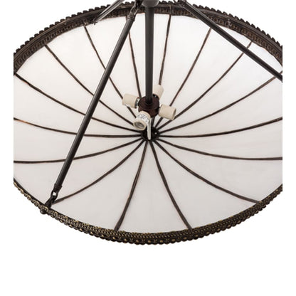 Meyda Tiffany Shansky 4 Light 31" Wide Semi-Flush Bowl Ceiling Fixture