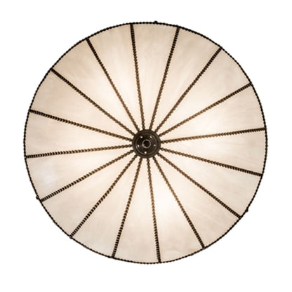 Meyda Tiffany Shansky 4 Light 31" Wide Semi-Flush Bowl Ceiling Fixture