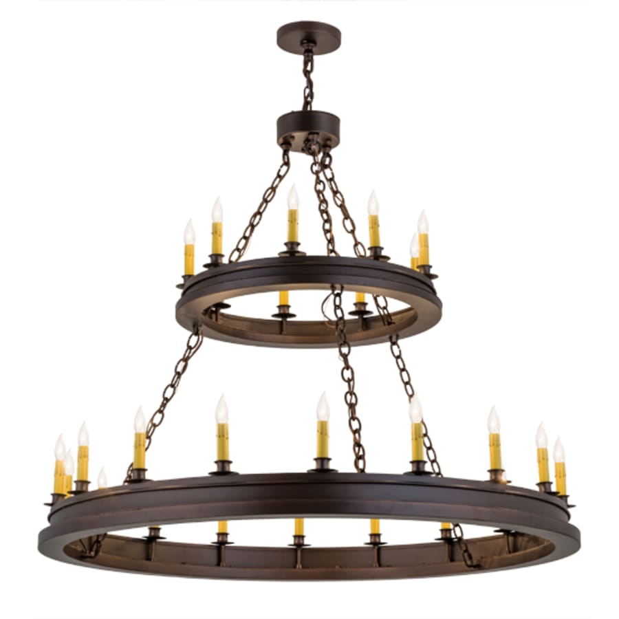 Meyda Tiffany Sullivan Ranch 27 Light 48" Wide Taper Candle Style Chandelier