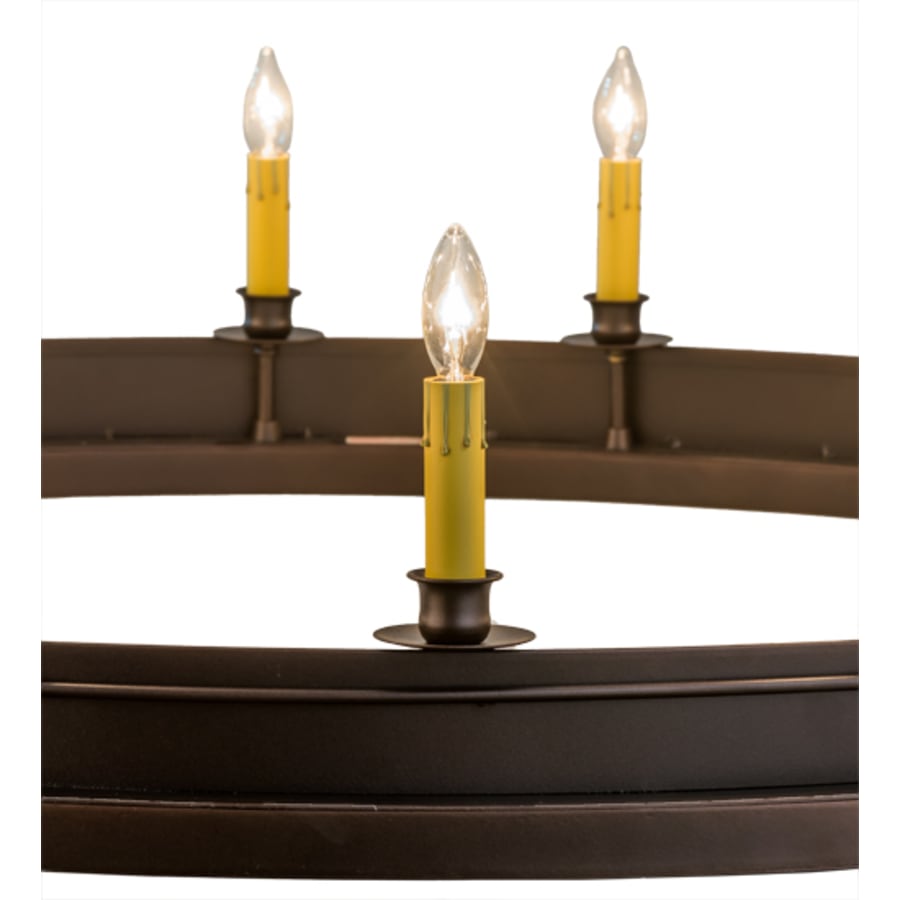 Meyda Tiffany Sullivan Ranch 27 Light 48" Wide Taper Candle Style Chandelier