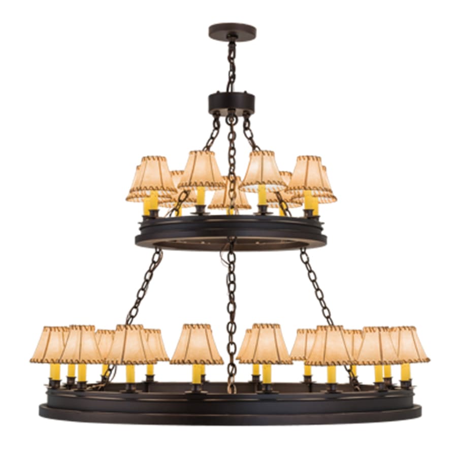 Meyda Tiffany Sullivan Ranch 27 Light 51" Wide Ring Chandelier