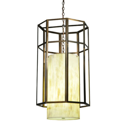 Meyda Tiffany Cilindro 4 Light 24" Wide Pendant