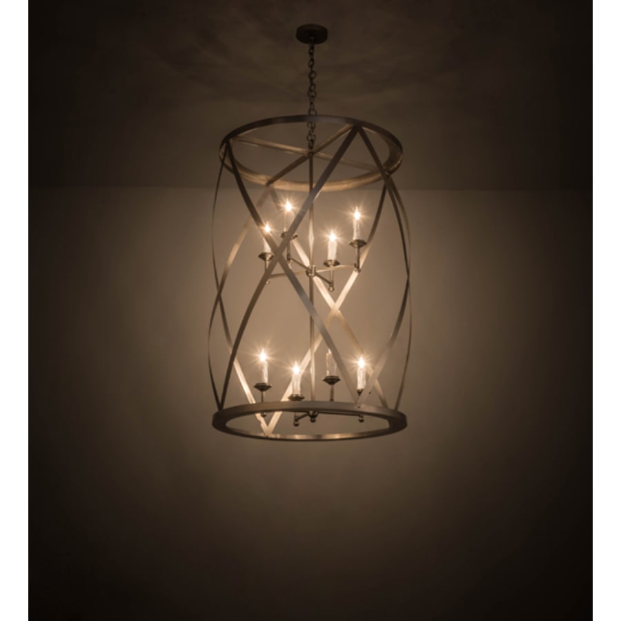 Meyda Tiffany Desmond 8 Light 30" Wide Taper Candle Pendant