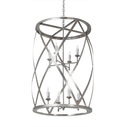 Meyda Tiffany Desmond 8 Light 30" Wide Taper Candle Pendant