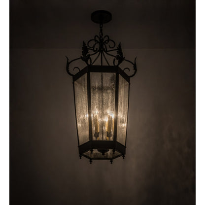 Meyda Tiffany Regency 6 Light 21" Wide Taper Candle Pendant