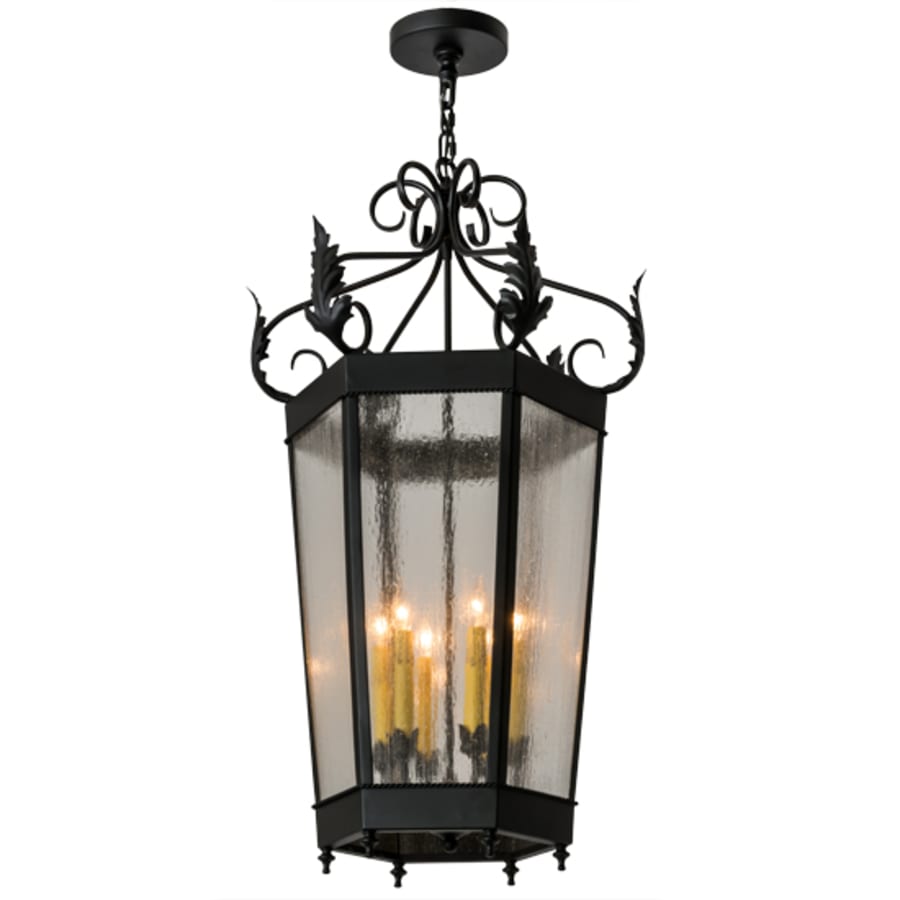 Meyda Tiffany Regency 6 Light 21" Wide Taper Candle Pendant