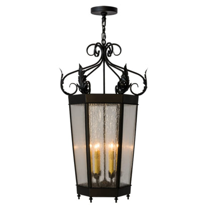 Meyda Tiffany Regency 6 Light 21" Wide Taper Candle Pendant