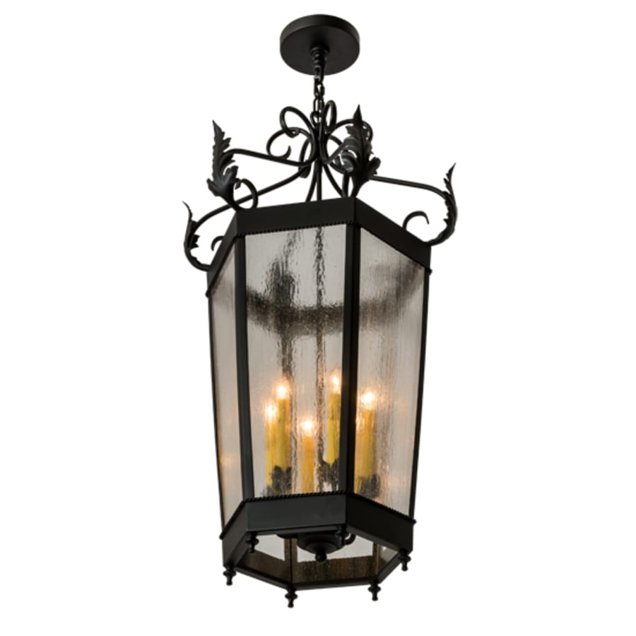 Meyda Tiffany Regency 6 Light 21" Wide Taper Candle Pendant